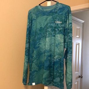 Magellan Blue Long Sleeve Shirt. Sz S